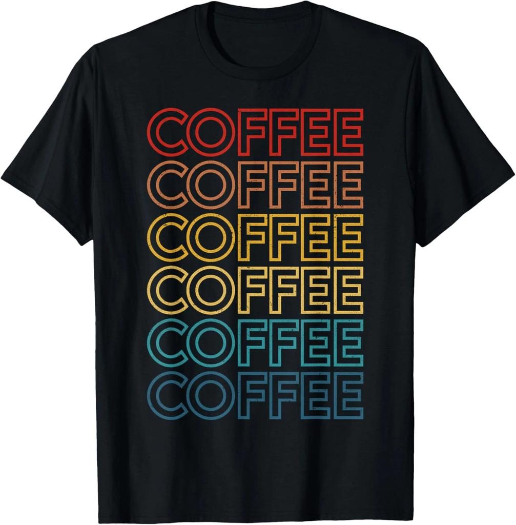 Retro Coffee Coffee Coffee Art Vintage Coffee Addicts Tee Gift Unisex T-Shirt