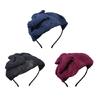 Stylish Bowknot Fascinator Hat Luxurious Bows Headband With Details Headpiece Hair Decoration for Women and Girls
