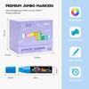 Arrtx Poster 30 15mm Wide Jumbo Acrylic Marker Permanent Paint Pens for Rock and Outdoor Painting Markers, Colors, Tip, Set, Waterproof, Painting,
