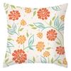 Geometric Floral Pattern Fresh Nordic Style Pillowcase Desk Lunch Break Sleeping Pillow Bedside Pillow Cushion
