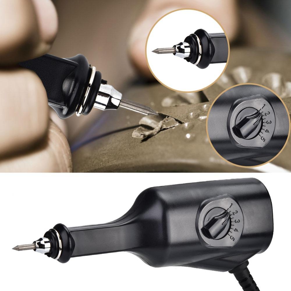 220V Voltage Electric Engraving Pen EU Plug Standard Metal Marking Machine DIY Art Creation