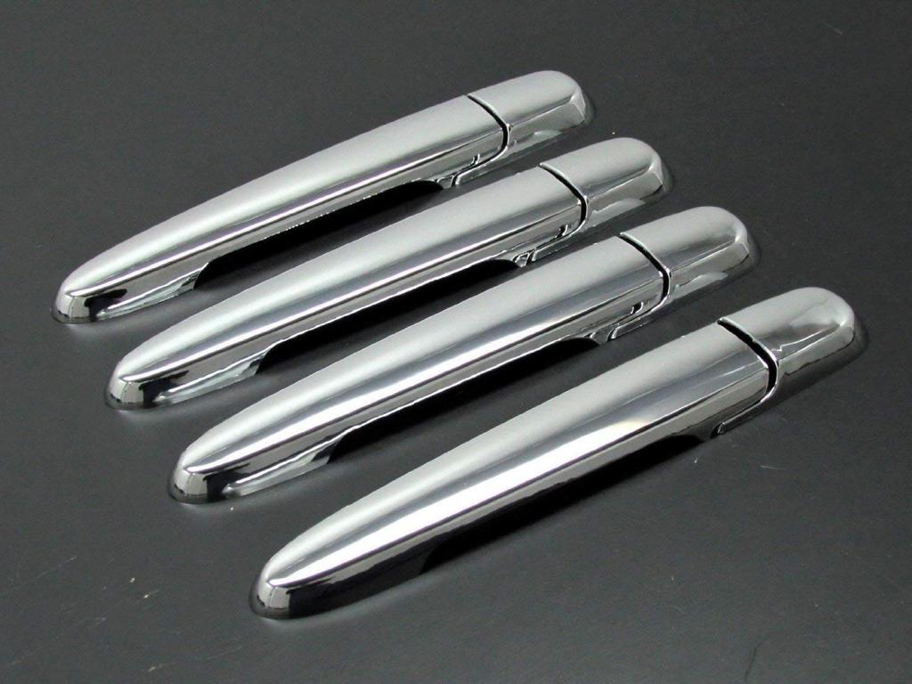 BRIGHTZ Mira Chrome Door Handle Covers and Knobs Set A Compatible with 14573 eS LA300S/LA310S [TNT600-NOBU-FS-AD4AE0] LA, LA300, A300, 300, LA310,