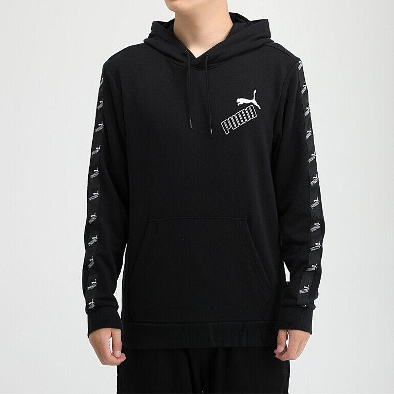 PUMA Sweatshirts Men's Black Hooded Moderate Regular 583518-01