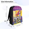 Teens Titans Go Team Backpack  Funny Backpacks Women Men Hiking Lightweight High School Bags Designer Rucksack