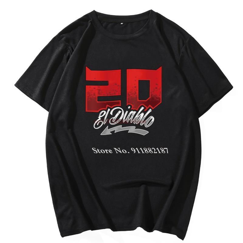 Untitled Fabio Quartararo Graphic T Shirts Cotton Short Sleeve Tshirts Summer New Shirts And Tshirts Mens Print T Shirt