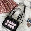 Damska Przezroczysta Torebka na Ramię DIY Ita Bag Dziewczęca Urocza Torebka Crossbody do Szkoły