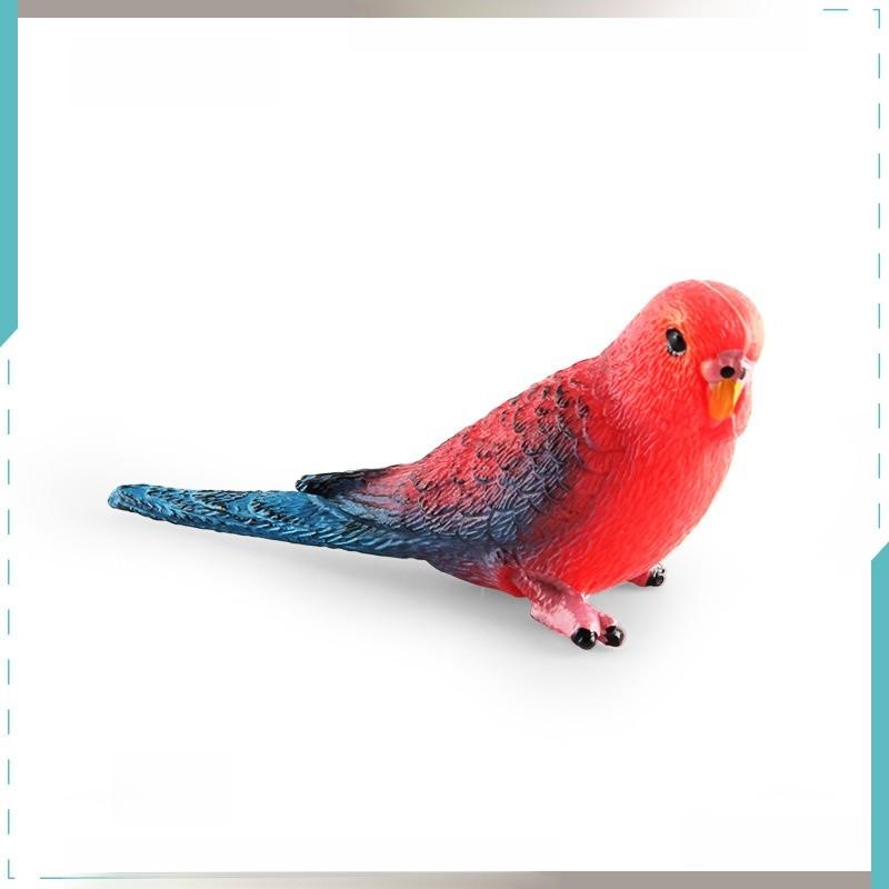 Parrot Figurine Pvc Educational Toy For Children Classroom And Home Use
