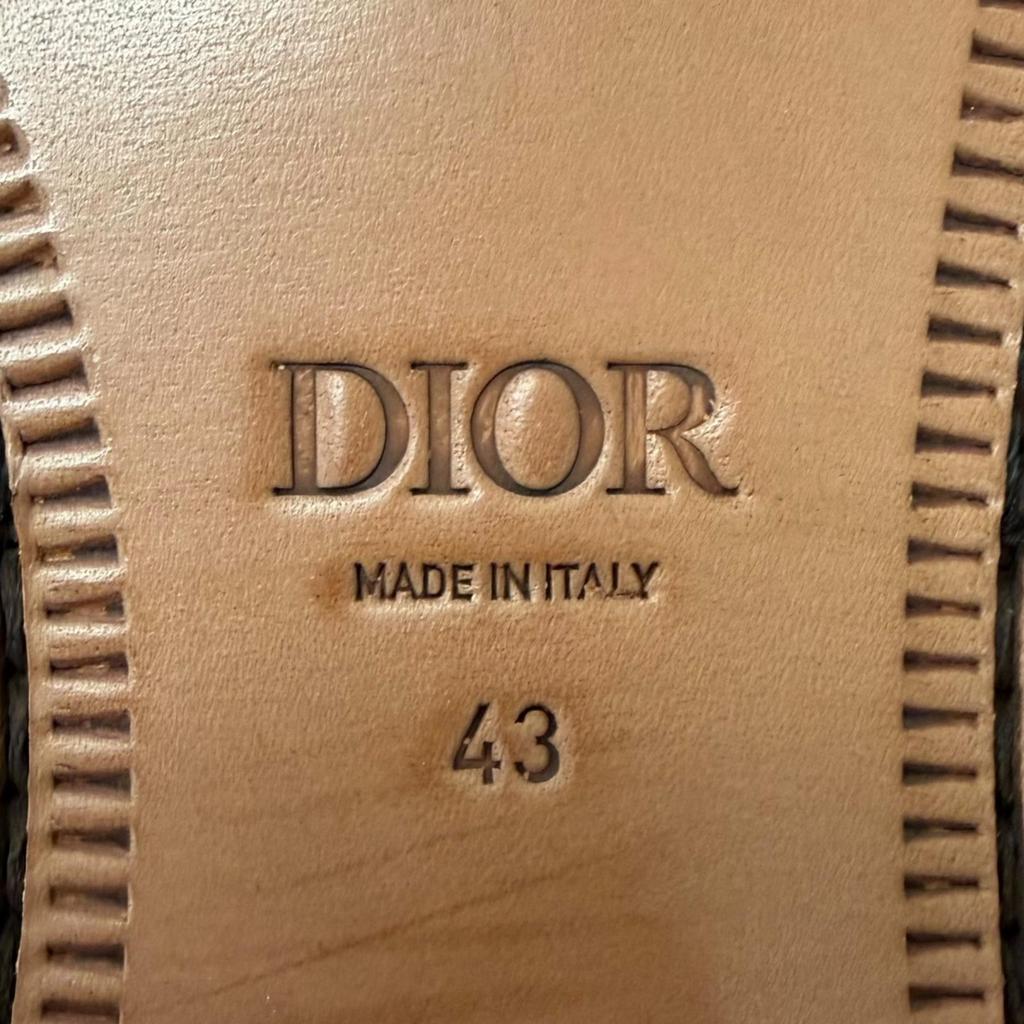 Pristine DIOR Dress shoes Evidence Embossed logo plain toe derby shoes Used