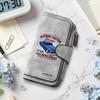 Vintage Car Print Men Long Wallet Multi Slot Casual Durable Purse