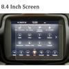 For Jeep Renegade 2018 Accessories Navigation Screen Protector Tempered Film 7 Inch 8.4 Inch Car Media Touch Display Protector