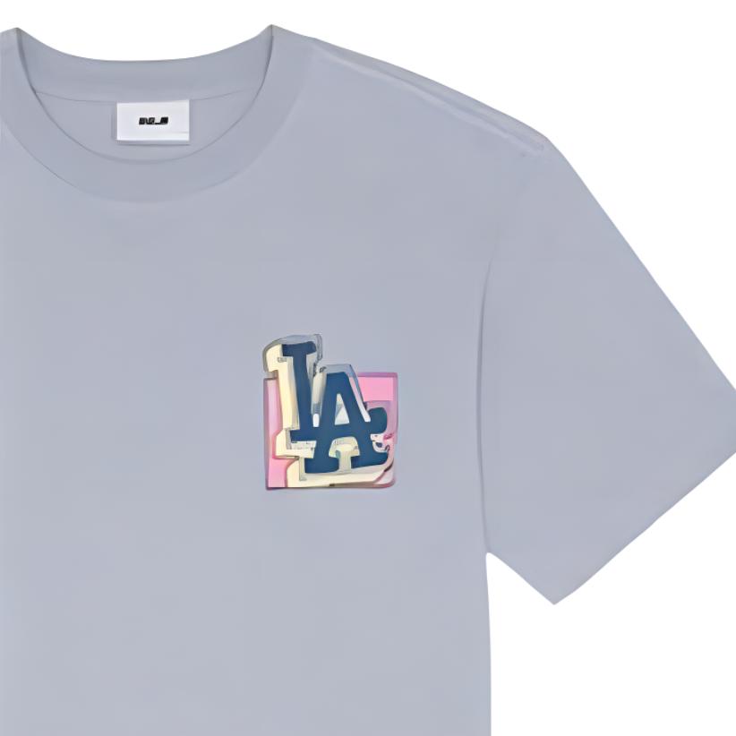 New MLB MLB LIKE Collection LIKE Collection SS23 T Shirt Unisex Gray 3ATSEC533-07GRS