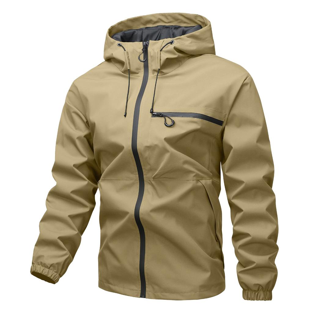 Men's Outdoor Leisure Travel Versatile Sports Hooded Jacket