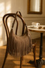 Tassel Design Dámská taška Hobo Módní Trend Kabelka Semišové Přes rameno Nákupní taška Vintage Tašky na dojíždění
