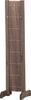 Takasho WSR-1212B Extendable Lattice Fence with Stand, 120x120cm, Brown, Wooden, Adjustable Legs, Stylish Trellis