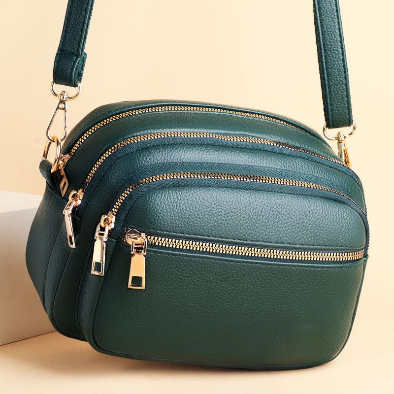 

Высококачественный мягкий кожаный кошелек, модная женская сумка через плечо, многокарманная износостойкая сумка, роскошная женская сумка 23x17x11cm