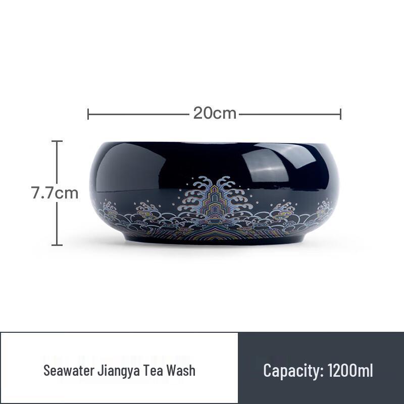 

Nanshan Palace Style Ceramic Tea Wash Bowl