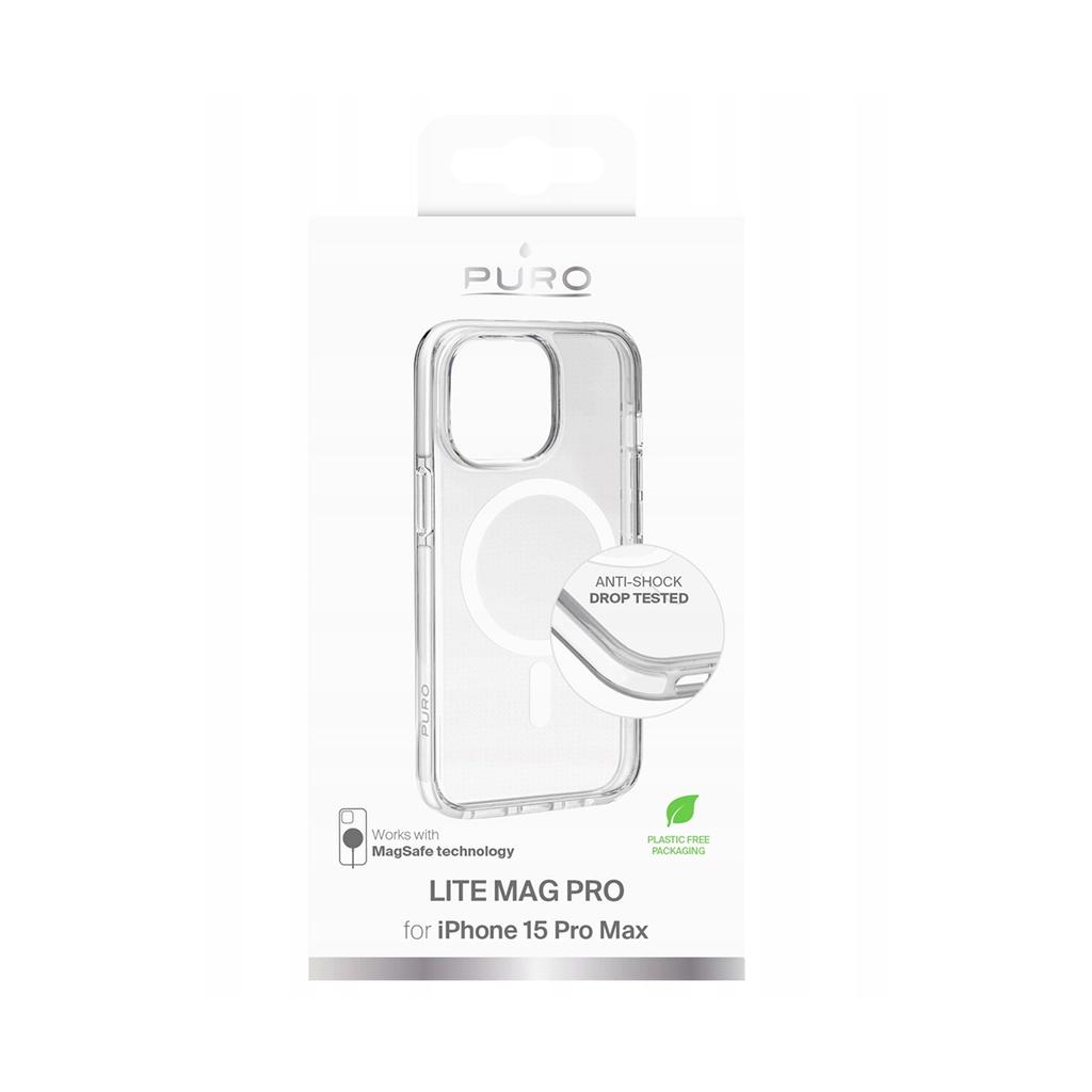 iPhone 16e Lite Mag MagSafe Case Cover - Transparent