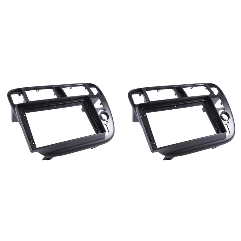 Ac29-2X 9Inch Car Radio Fascias For Honda Civic 96-99 Auto Android MP5 Player Panel Frame 2Din Head Unit Stereo Dash Cover