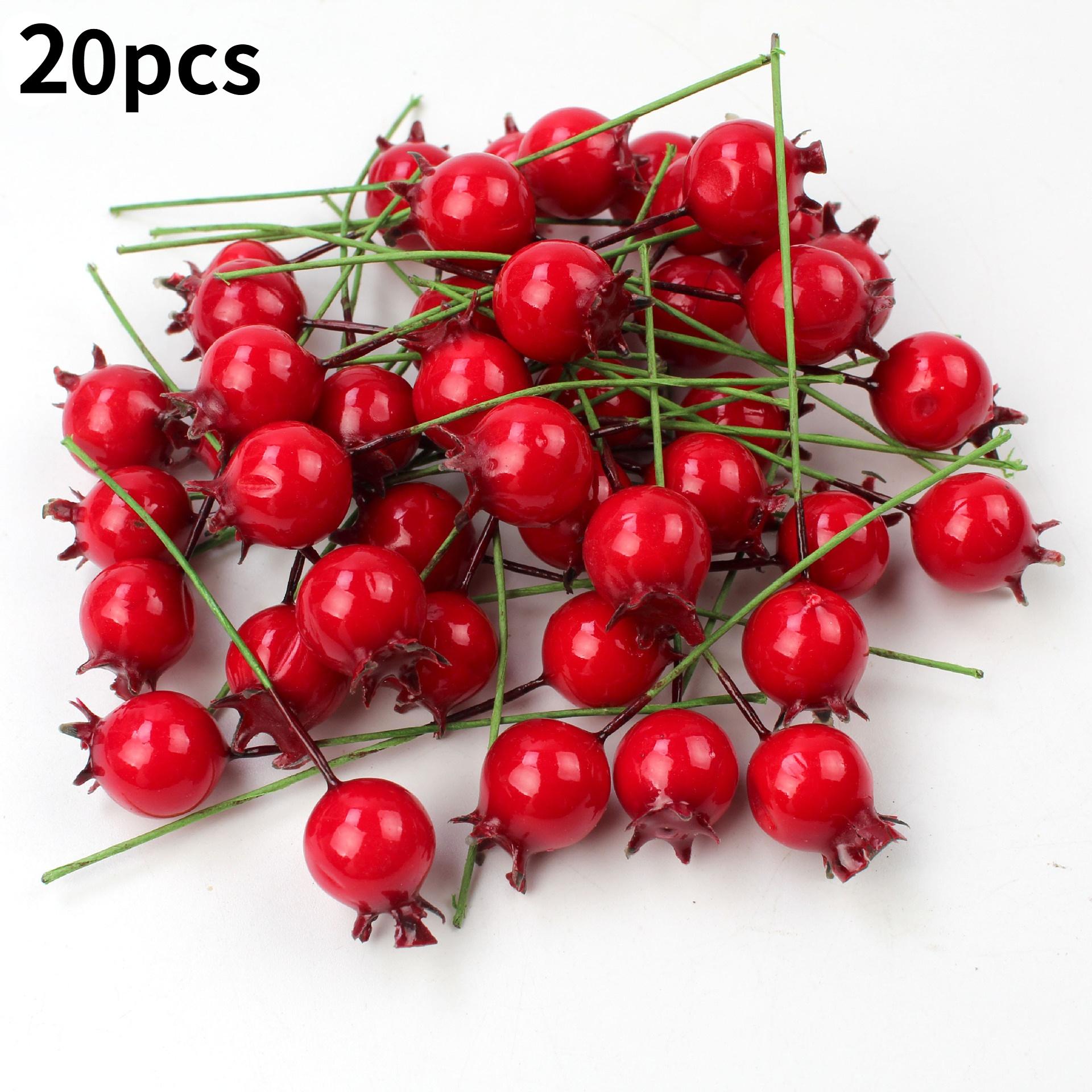 

10/20 шт. Рождественские искусственные растения Искусственные ветки сосновой хвои для украшения рождественской елки, венка, Рождественские украшения