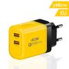 EU/US/UK 40W Charger Plug 2USB Quick Charge Adapter for iPhone/Xiaomi/Samsung