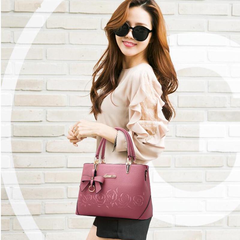 Women Bag Vintage Handbag Casual Tote Fashion Women Messenger Bags Shoulder Top-Handle PUrse Wallet