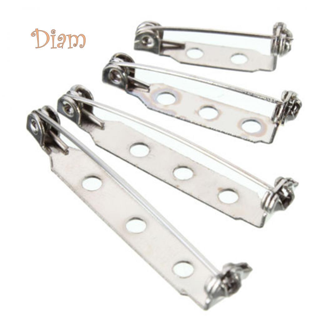 

Lachepper 100 шт. Зажимы для брошей, английские булавки, застежки для значков, фурнитура для ювелирных изделий, аксессуары 20mm