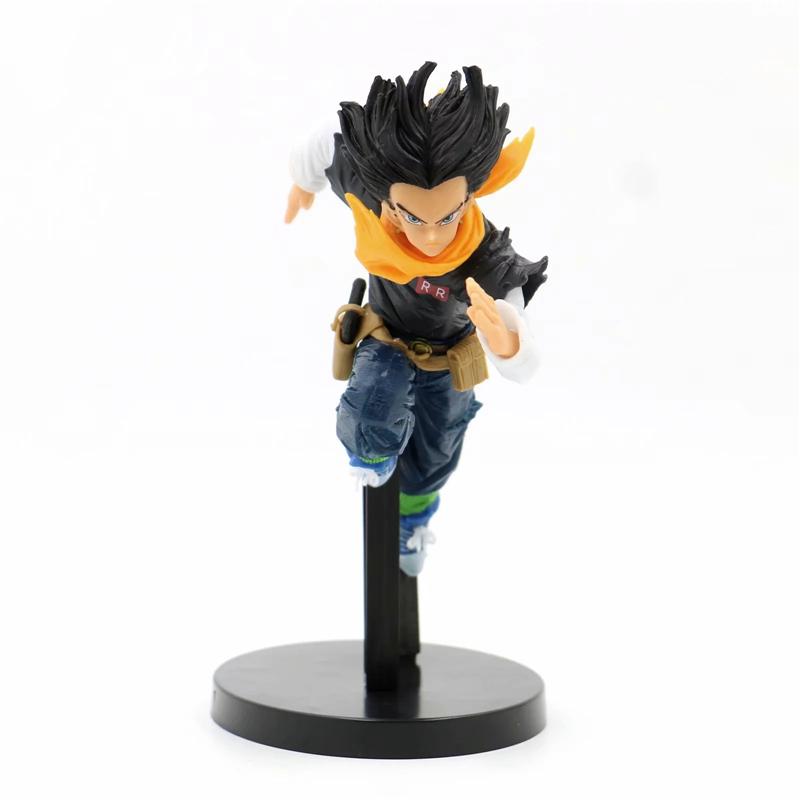 FigureCrazy Cell Figure Ultimate Shape Dragon Ball Z Goku Battle Soldiers Cell DBZ Figure Brush PVC Action Figure Collect Toy