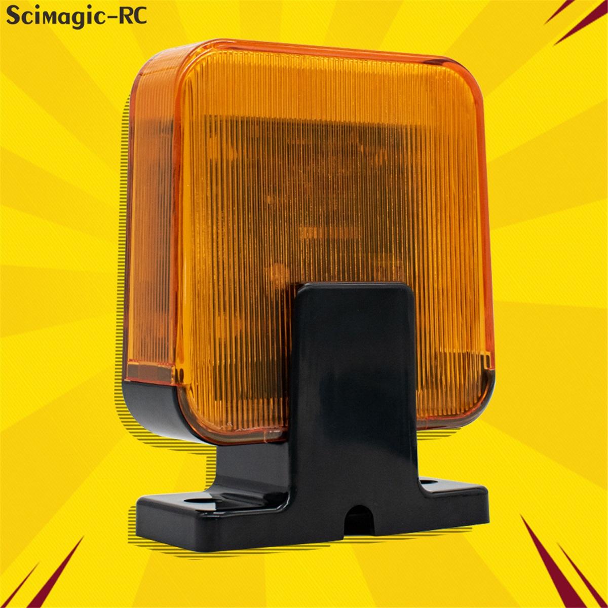 Universal 12V-265V Outdoor Electric Gate Security Strobe Warning Light Gate Accessories Security Flash Light Lamp Alarm for Gate как