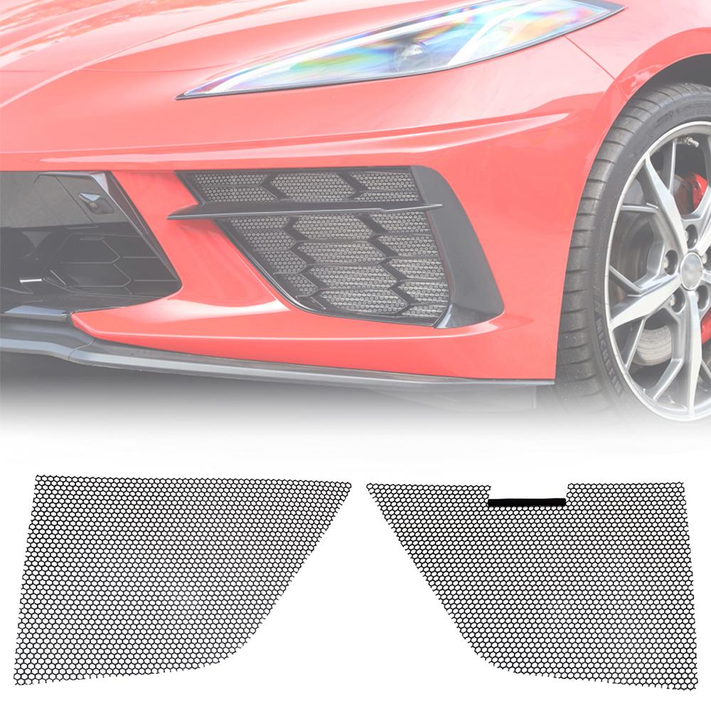 Hochwertiger Lufteinlassgitter-Schutz Für Front-/Seitenkühlerabdeckung Passend Für Chevrolet Corvette C8 2020-2022 Zubehörteil