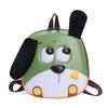Dog Cute Childrens Hard Shell Backpack Fabric Embroidered Details Use School