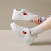 Fashion 2025 New Women Fashion Love Little White Shoes Spring Breathable White Casual Sneakers Woman Designer Shoes Zapatos De Mujer