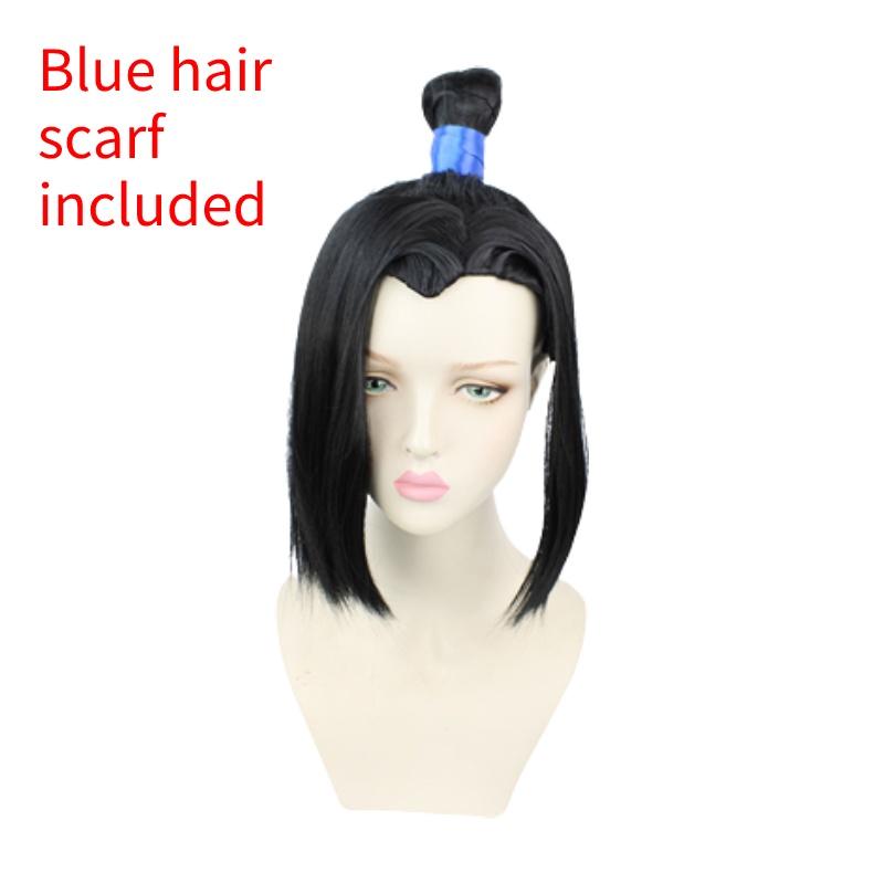 Magical Hairstyle Medieval Style Cosplay Wig For Men With Natural Black Color