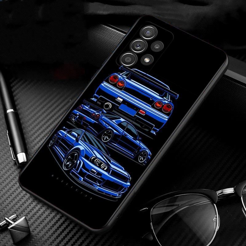 

Чехол для телефона Samsung Galaxy A51 A12 A72 A52 A21s A71 A32 A31 A32 A02s A11 A41 A22 A42 A02 Fundas JDM GTR Ares King Samsung A51