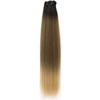 30 Inch 200g Straight Hair Bundles Bio Synthetic High Temperature Fiber Piano Blonde Red Hair ExtensionsHair Weaving Full to End