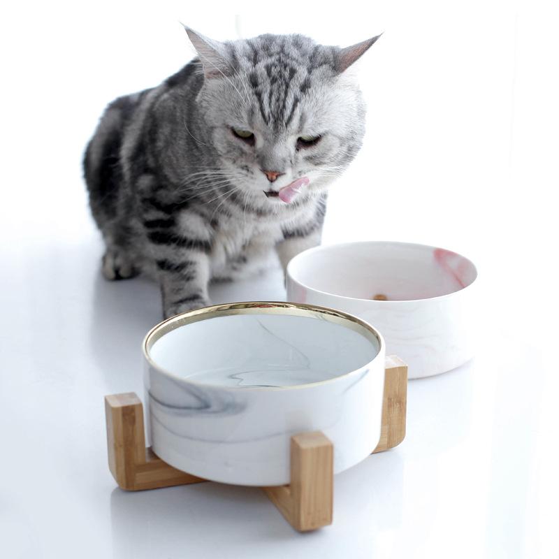 Cat Food Bowls, Drinking Bowls, Pet Snack Bowls and Pet Supplies for Protecting The Cervical Vertebrae