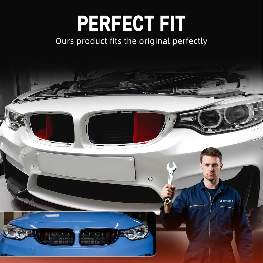 Prese d'aria BEVINSEE per BMW F20 F21 F22 F23 F30 F31 F34 F32 F33 F36, per BMW M2 F87/M3 F80/M4 F82 F83