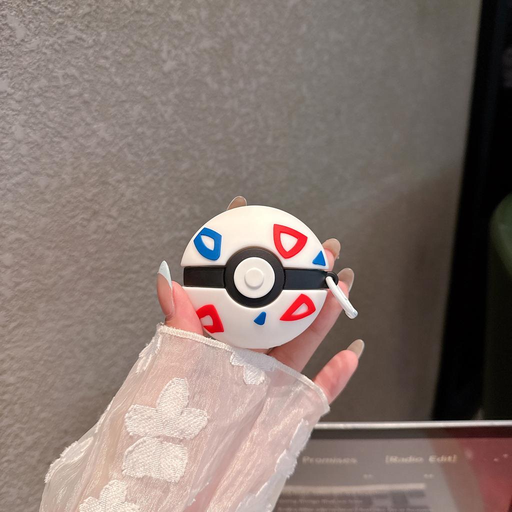 Bockbie Elf Ball AirPods Pro1 Apple Bluetooth Headphone Case 1st Generation Cartoon Pokémon Protective Case Moe