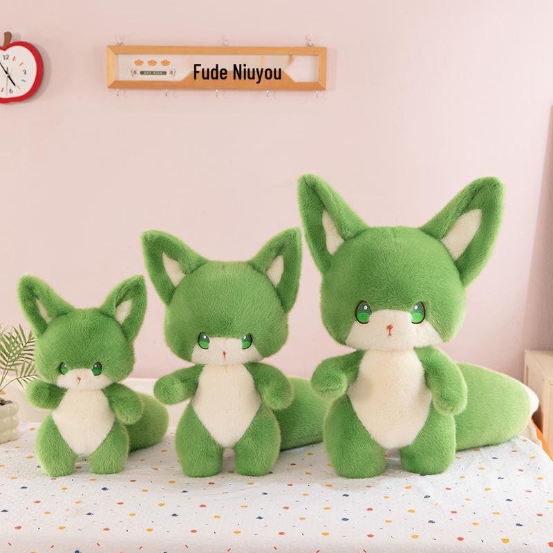 Cute Spirit Fox Plush Doll - Soothing Sleep Pillow & Birthday Gift