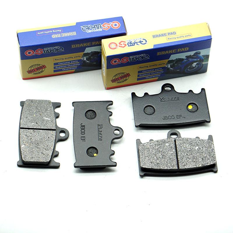 Motorcycle Front Rear Brake Pads for KAWASAKI VN2000 Vulcan 2000 Classic 2007-2009 LT 2007-2010 Vulcan-2000-Limited 2006 VN 2000