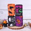 Halloween Skull Pumpkin Print Ribbon DIY Party Decoration