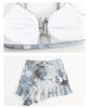 Trendy Tie-Dye Four-Piece Women's Bikini with Tummy Control - Hot Selling, Sexy, and Slimming Beachwear