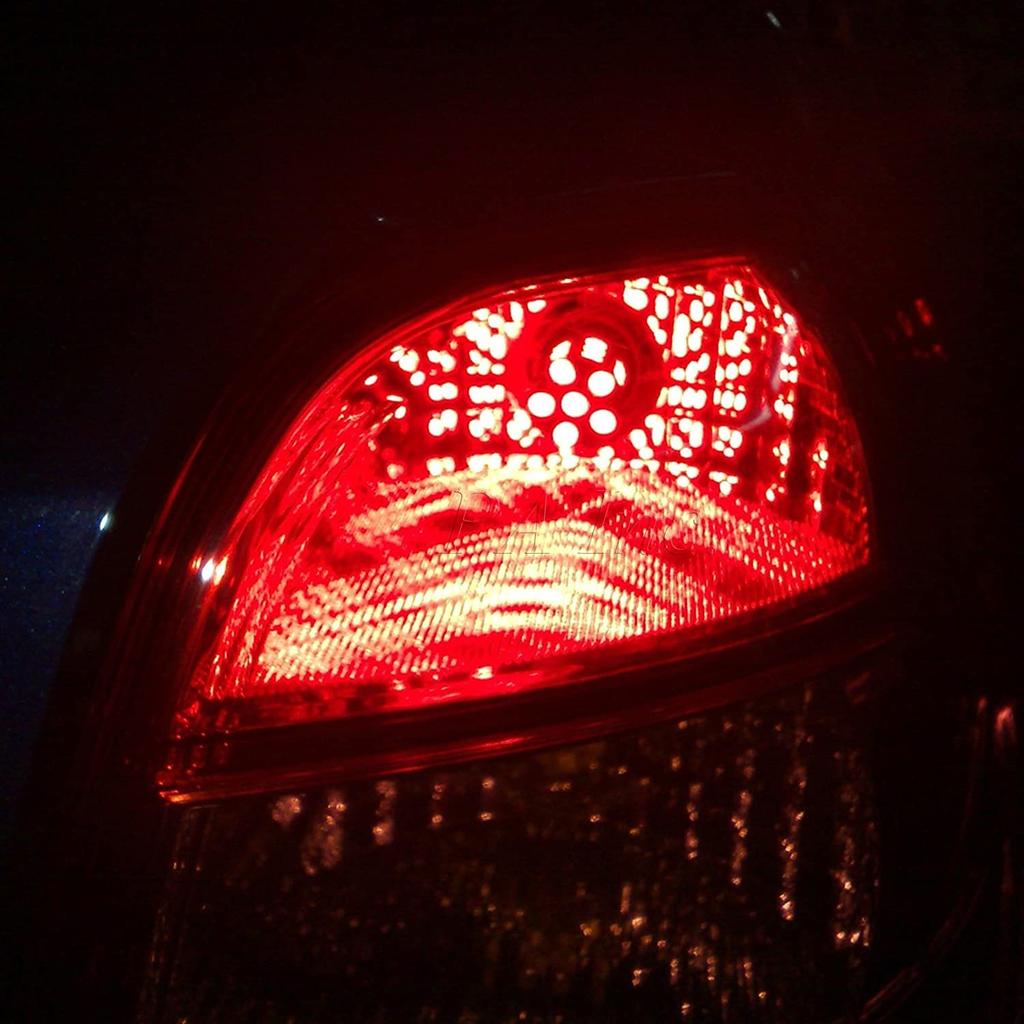 2pcs 30 Chip T20 7443 24v Red Car LED Double Ball Valve Turn