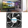Computer Component 8025 Cooling System Fan Sturdy ABS Frame Thermal Management Solution For Electronics Servers Storage Devices