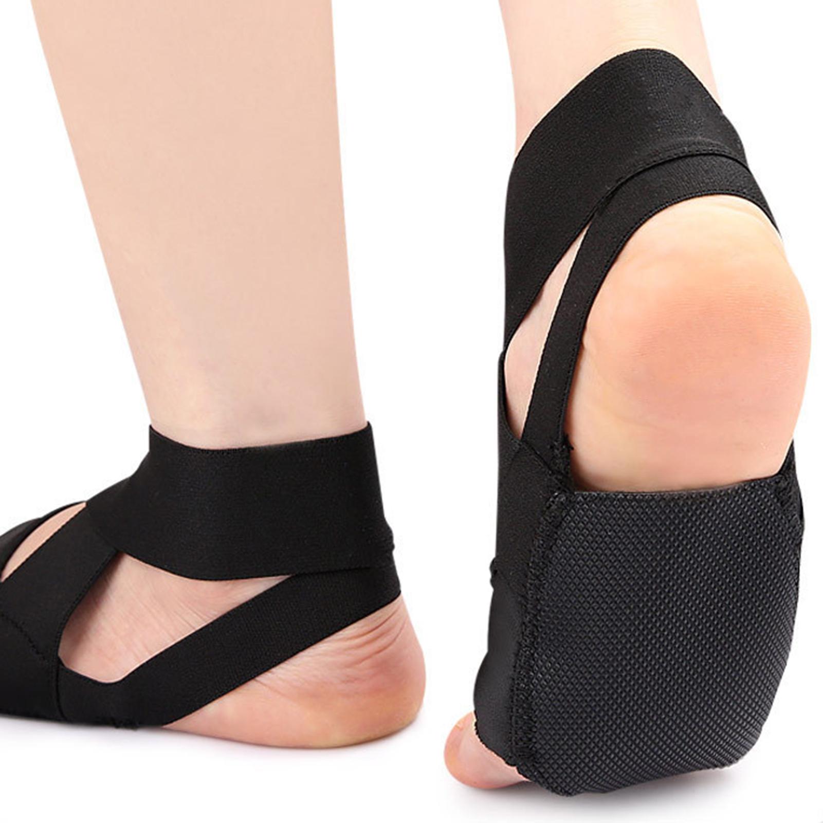 

Женские носки для йоги с пальцами, нескользящие носки для йоги с захватами для йоги, пилатеса, балета, станка, босиком M