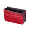 1Pc with Double Zippers Multifunctional Large Capacity Portable Storage Bag Folding Women's Makeup Bag Polyester