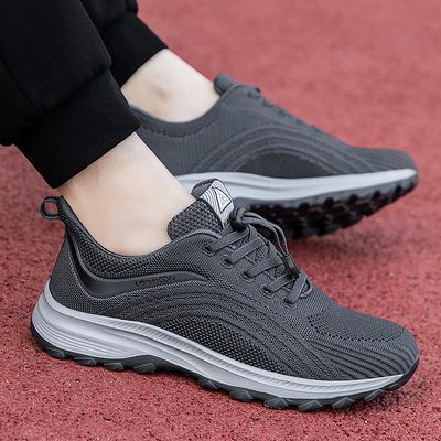Herbst Übergröße rutschfeste Wanderschuhe leichte Sportschuhe verbreiterte Super-Großgröße Freizeitsportschuhe
