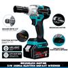 Cordless Electric Impact Wrench Guns 330Nm Max Torque Impact Wrench 21V 10000mah Li-ion 2 Batteries 1 Charger Power Tool