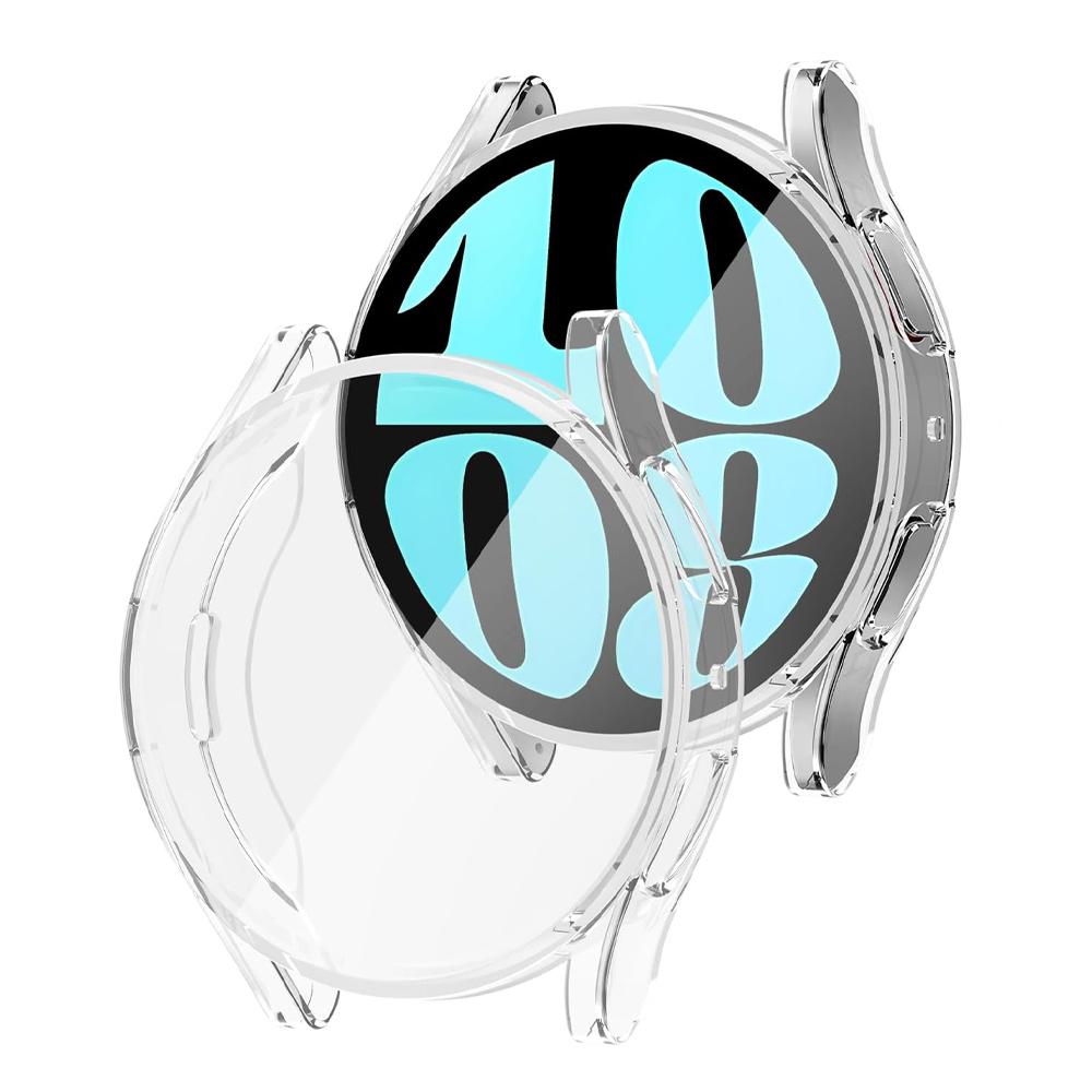 Case for Samsung Galaxy watch 6 44mm 40mm Accessories Soft TPU Screen Protector All-around bumper cover Galaxy watch6 Protective