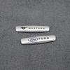 1/2Pcs Metal Car Seat Headrest Badge Emblem Backrest For Ford Focus Fiesta Mustang Mondeo Fusion  Auto Interior Tuning Accessory