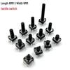 Power Board 6x6 Direct Plug Tactile Switch, Key Button 6x6x4.3-22MM